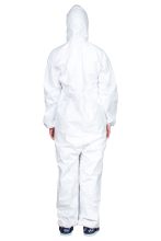 Protective coverall back