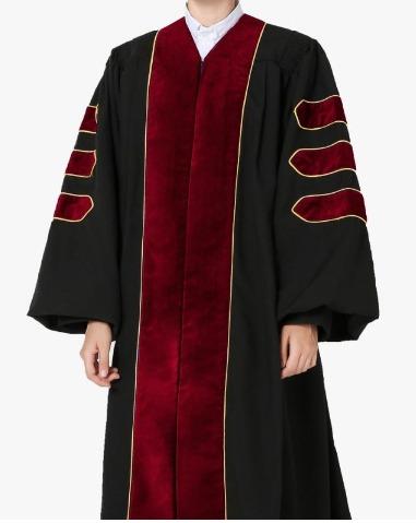 Gown Phd Red